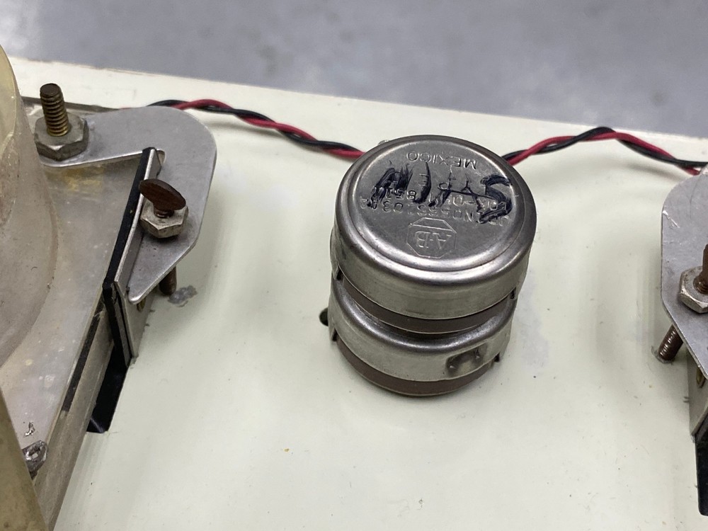 Stereo Ampro Console Front Panel with Switches - Knobs - VU's - Attenuators