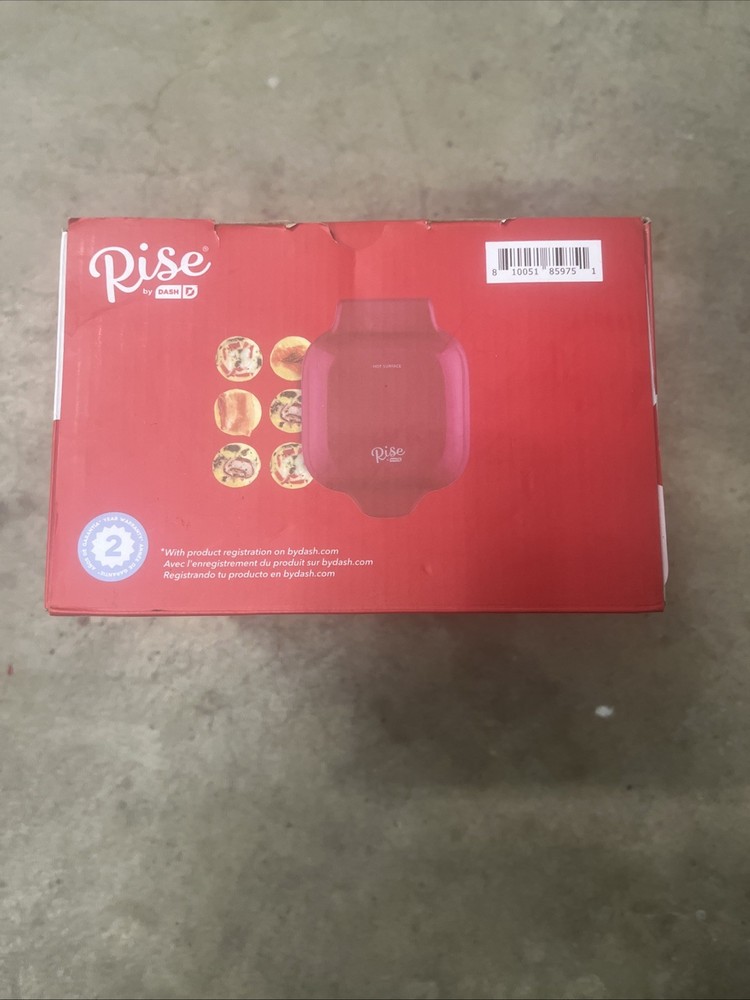 Rise by Dash Egg Bite Maker, Red
