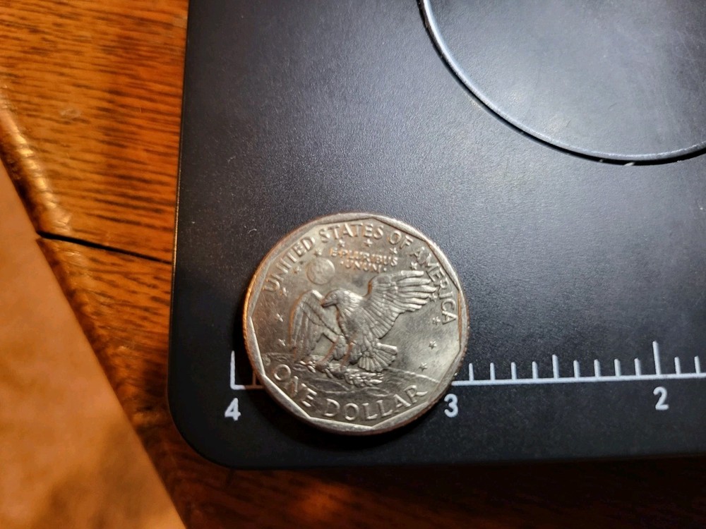 1979 Susan B Anthony multiple error coin Step Rim, Strike Through, DDO, more