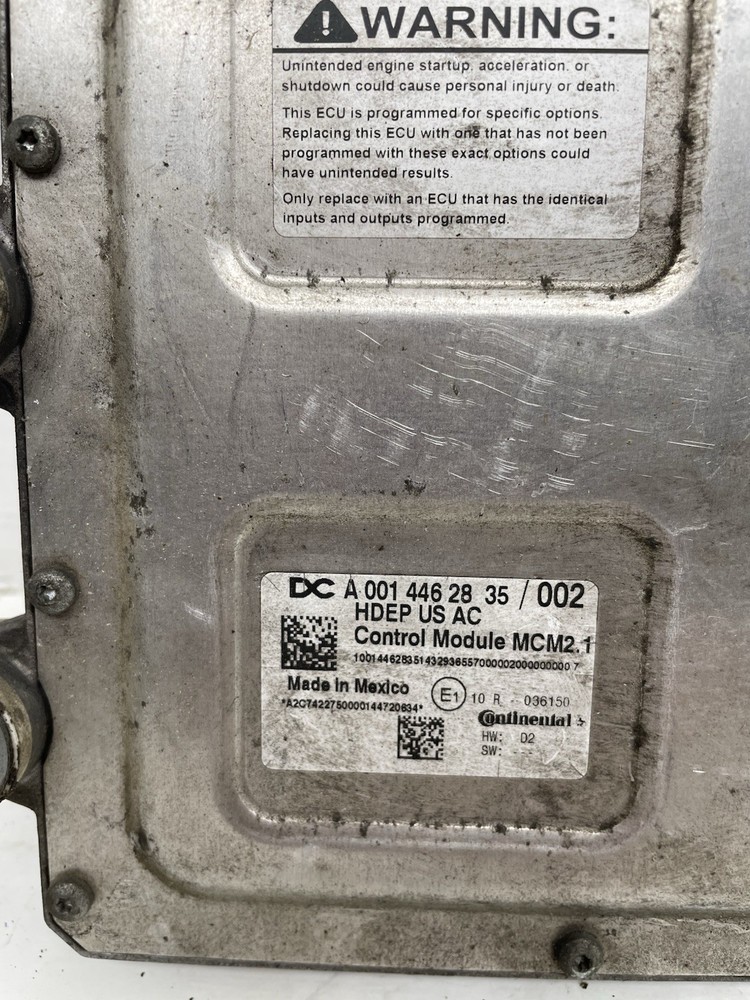Detroit DD15 Engine ECM ECU Engine Control Module A0014462835