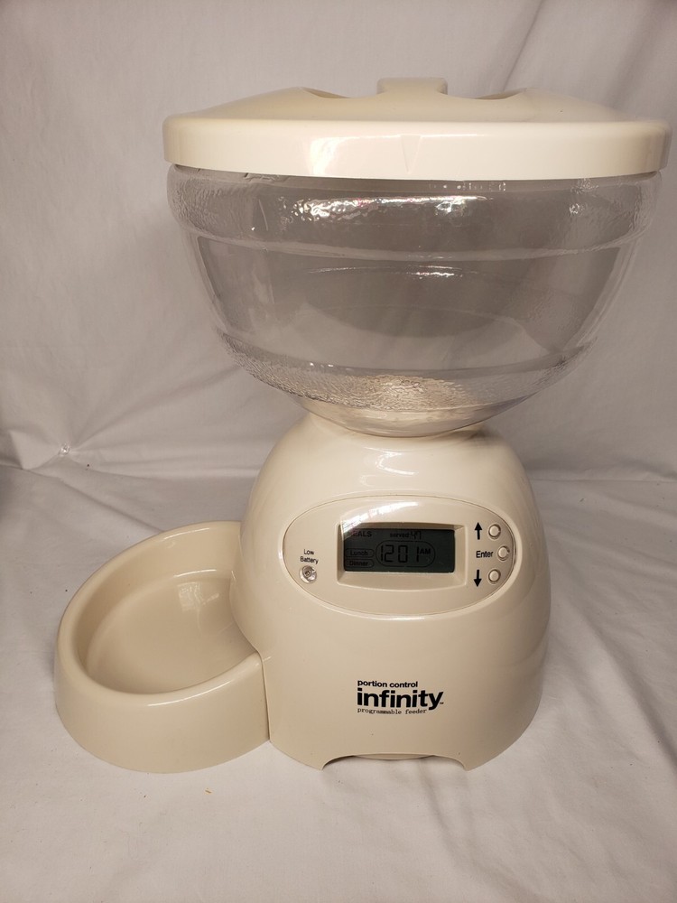 Petmate Infinity Programmable Dry Pet Food Dispenser - 5lb Capacity