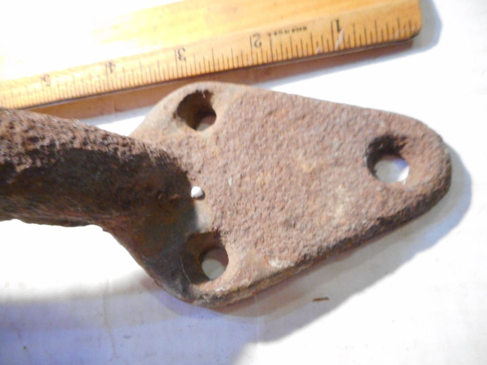HEAVY ANTIQUE GATE/DOOR PULL 13 1/2 TALL