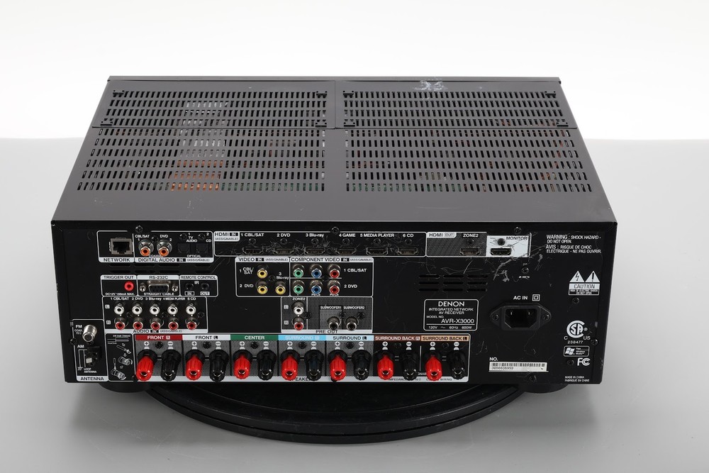 Denon AVR-X3000 Integrated Network AV Receiver