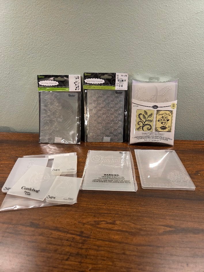 Lot of Embossing Folders