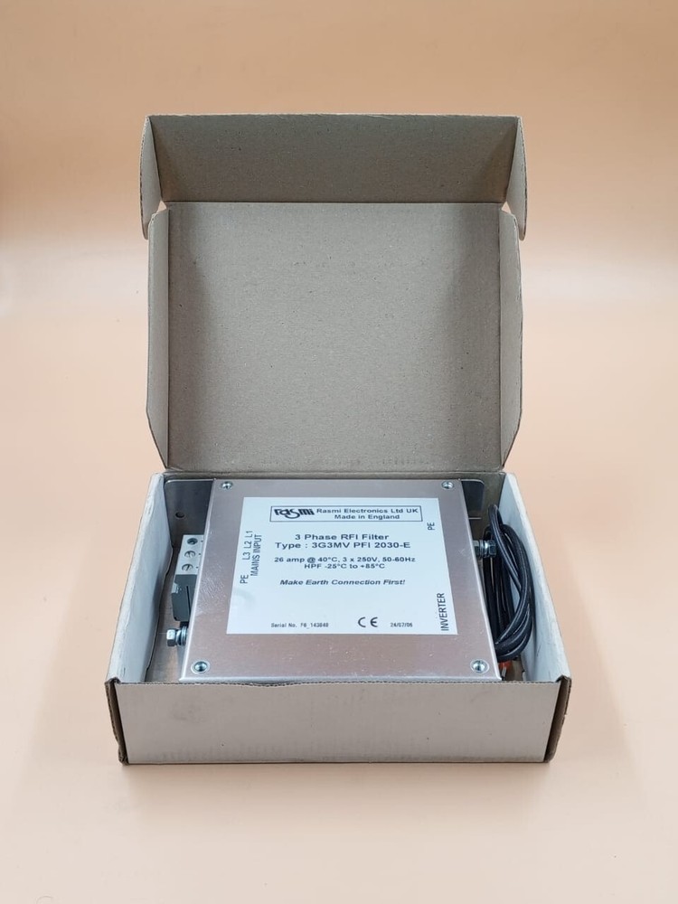 RASMI Three Phase RFI Filter 3G3MV PFI 2030-E