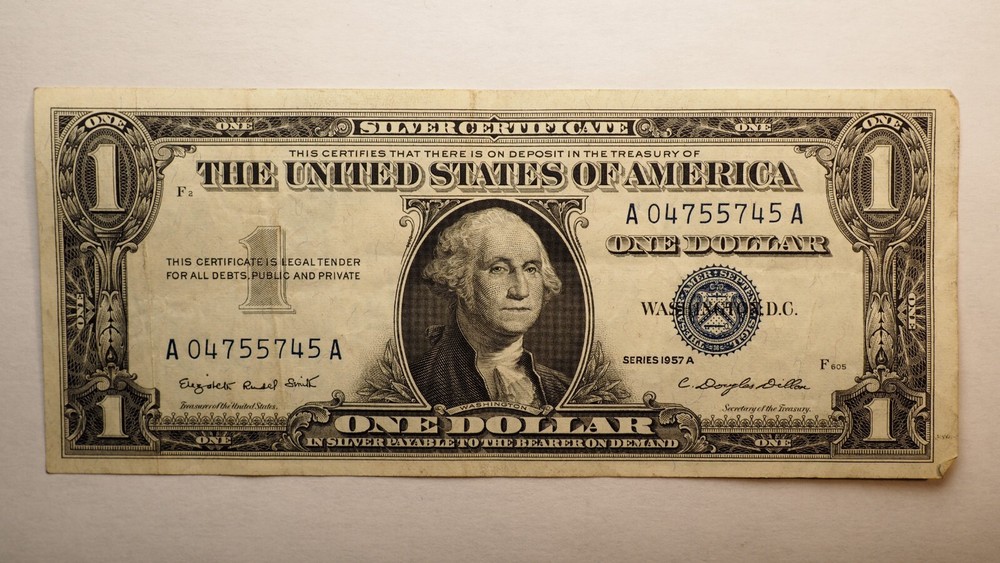 1957-A $ 1 DOLLAR SILVER CERTIFICATE *CRISPY  NOTE* FREE SHIP! S3276