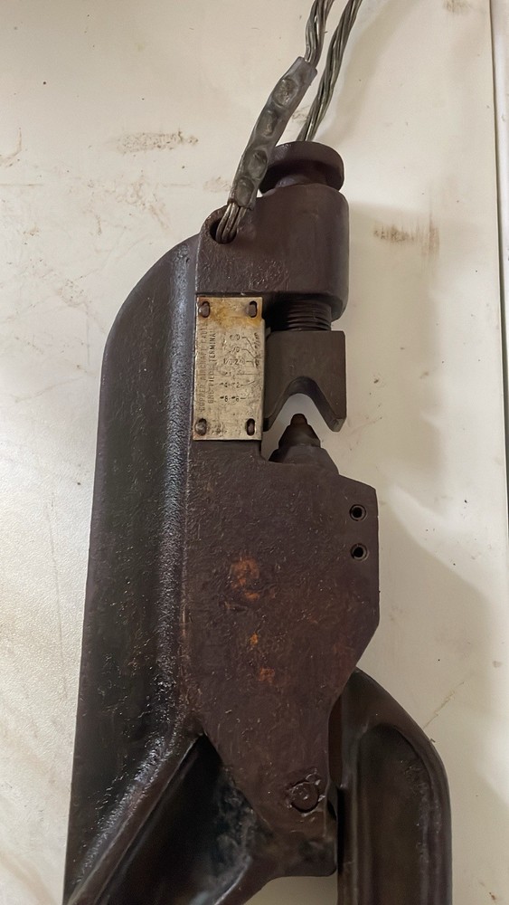 (Q) Burndy MY28 Aircraft Cable Crimp Tool