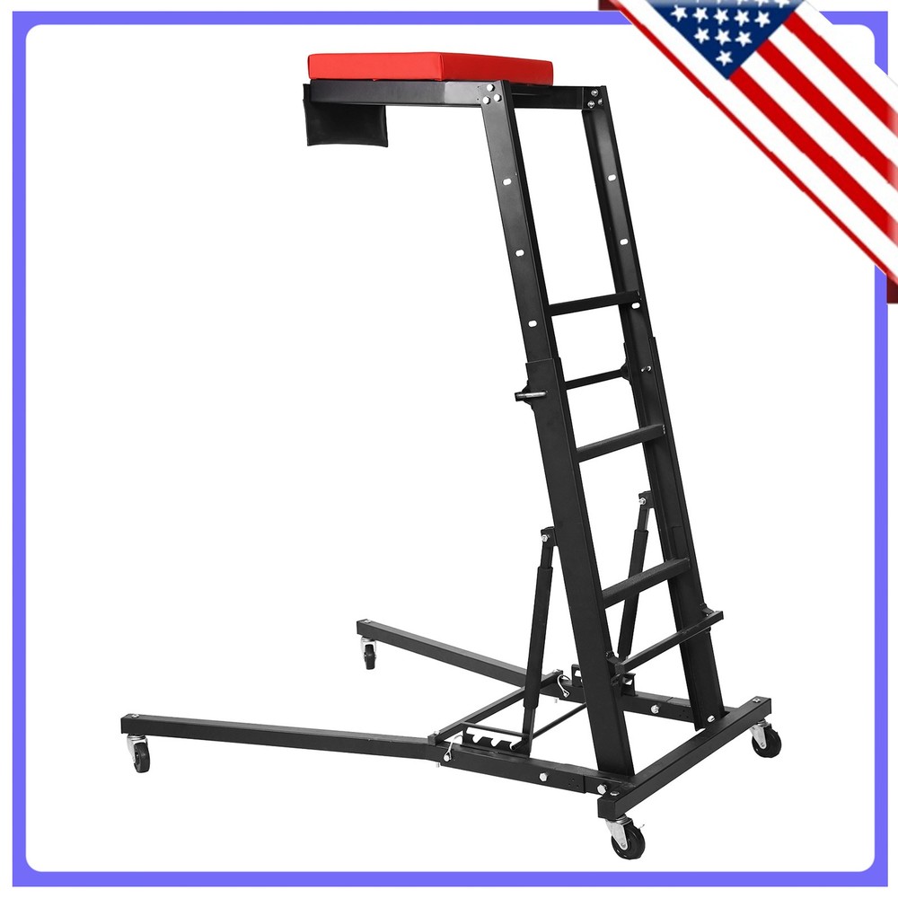Heavy Duty Adjustable Topside Engine Creeper 45''-66'' Height 400 lbs Capacity