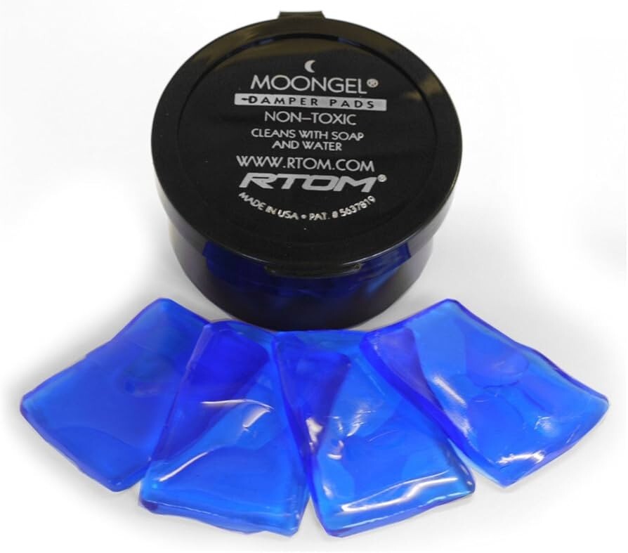 RTOM Moongel Damper Pad - 6 Pack - Blue