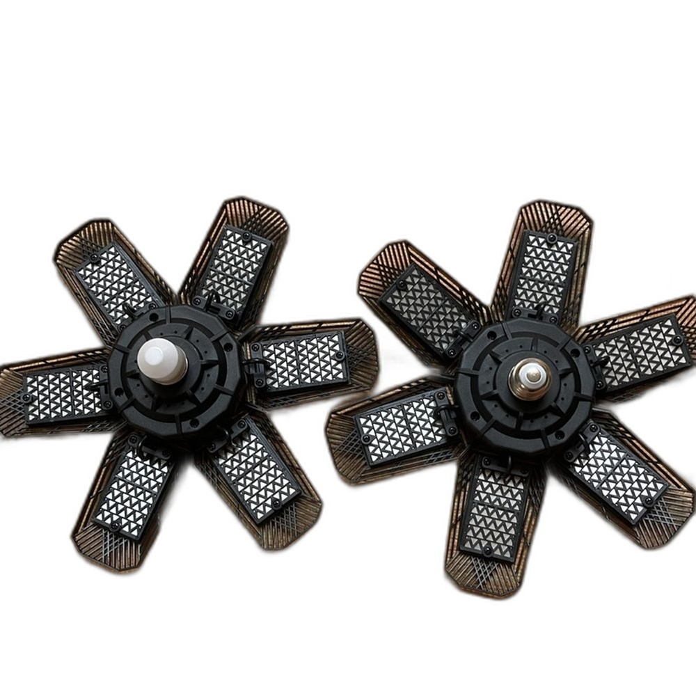 2 pack led grage E26/E27 socket wrapped around lights for home