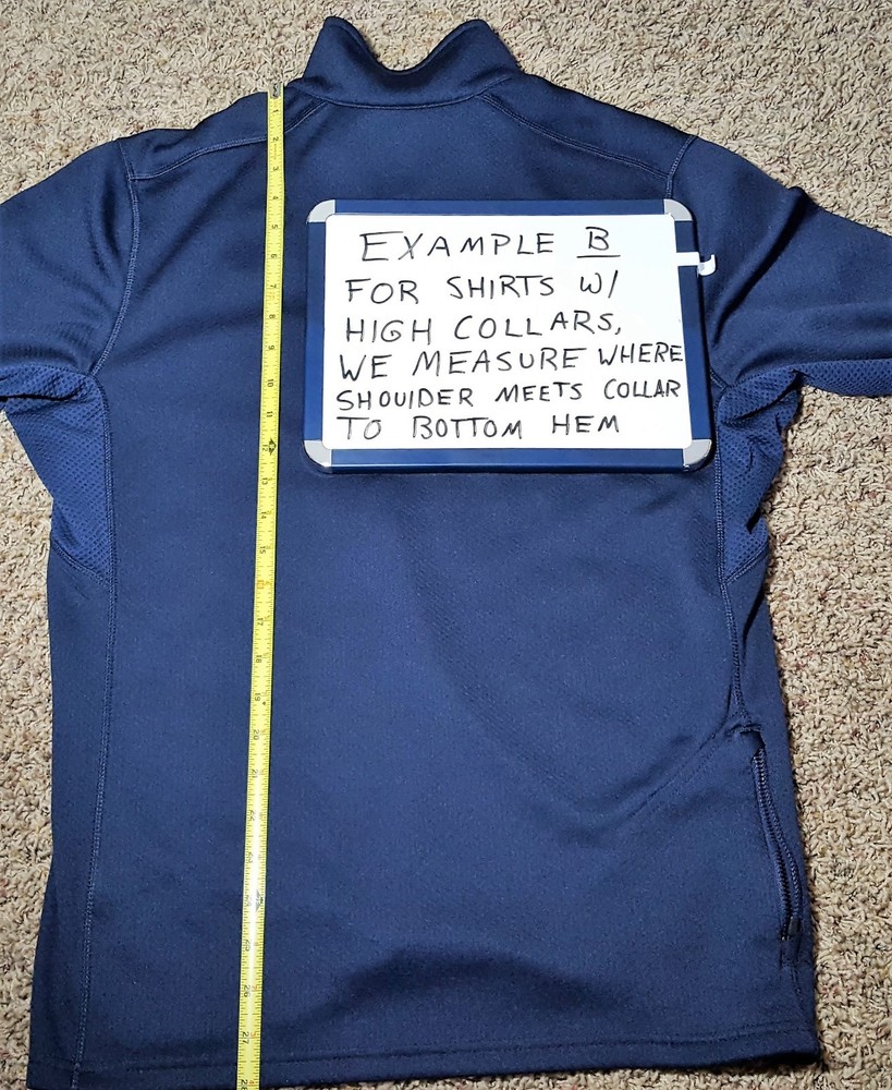 Under Armour Coldgear Jacket | 1/4 Zip Blue Polyester Outerwear | Mens Medium