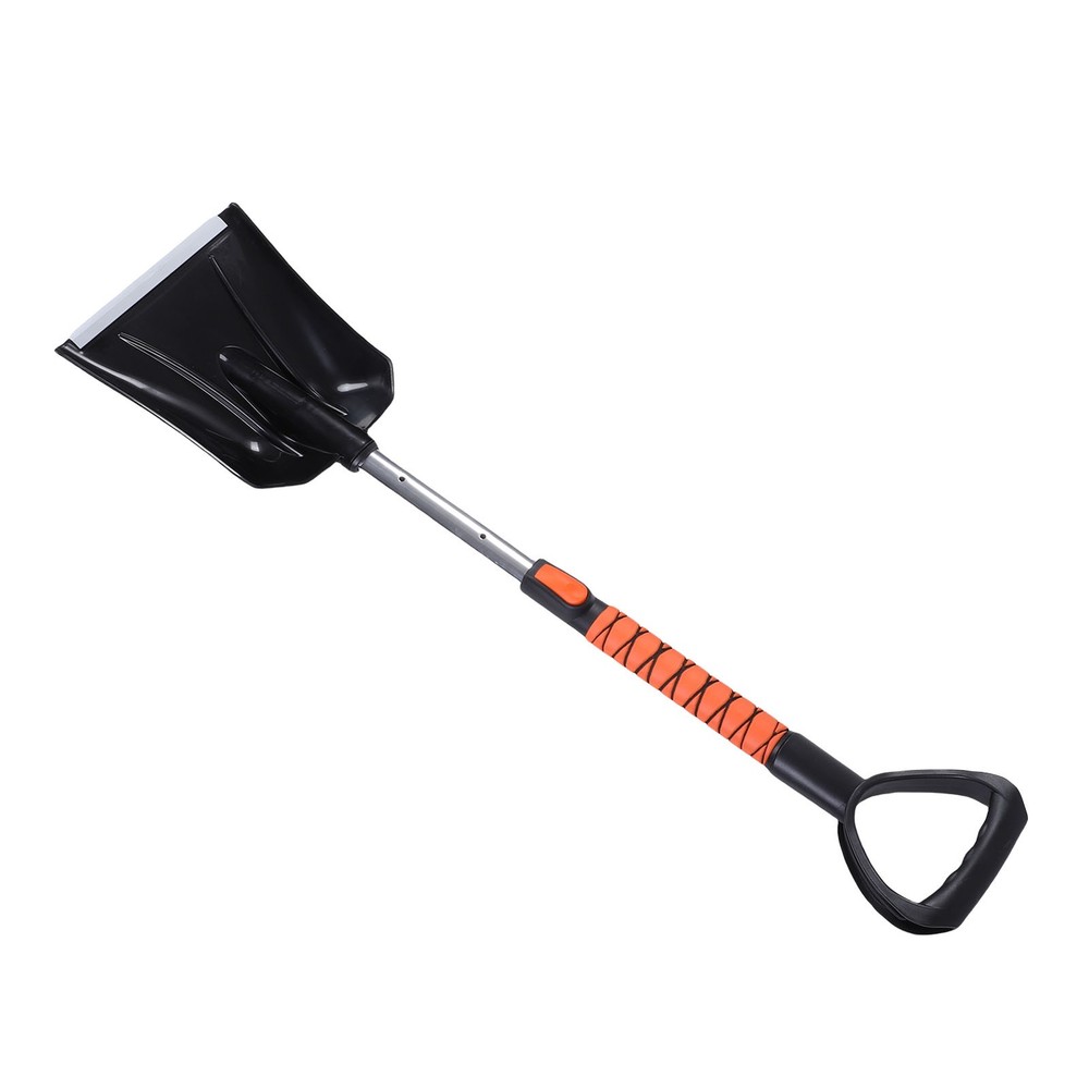 4 In 1 Extendable Snow Brush Ice Scraper For Car Windshield