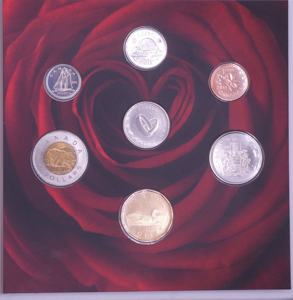 2011 Canada Mint Uncirculated Set Married in 2011 - OGP
