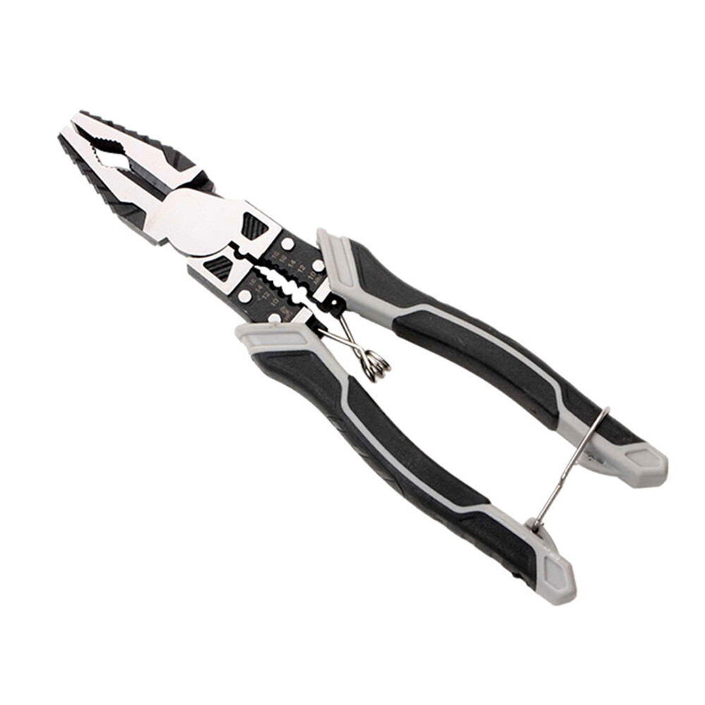 3Pcs Combination Pliers Set 8" Wire Cutter Stripper Diagonal Linemans Plier Tool