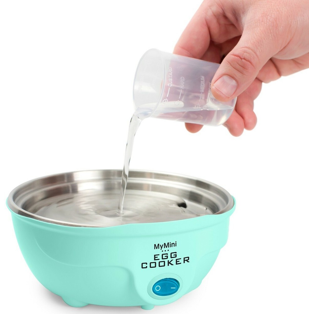 Nostalgia MyMini 7-Egg Cooker Teal 
