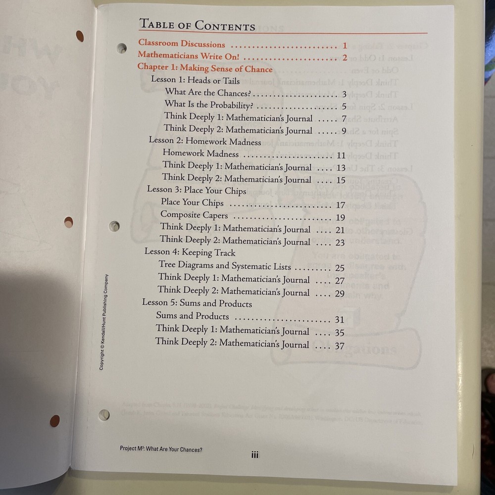 Project M3 : Level 5 What Are Your Chances? Data Analysis & Probability
