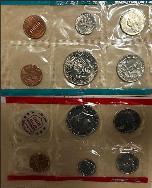 1971 Uncirculated San Francisco Mint Set w/ Envelope