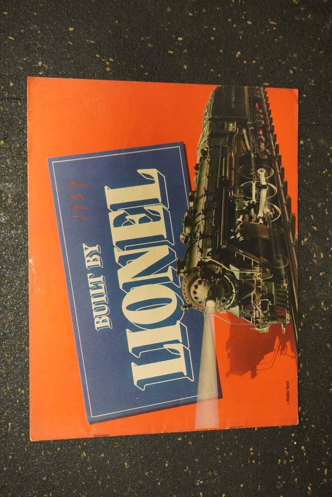 Original Lionel Trains Catalog from 1939