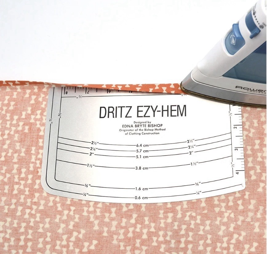 Dritz Ezy-Hem Gauge Measure Tool Hemming Tool Sewing