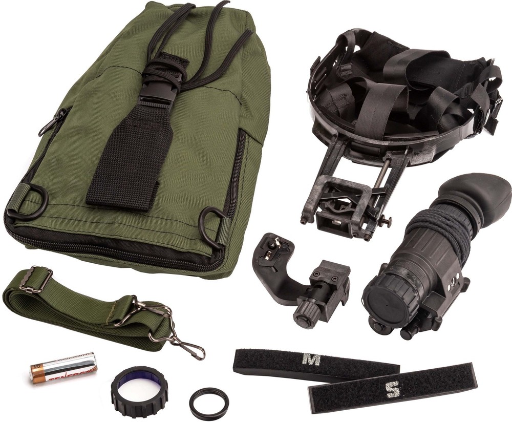 TRYBE Optics PVS-14 Night Vision Monocular, GEN 3, White Phosphor: TRYBEPVS14WR