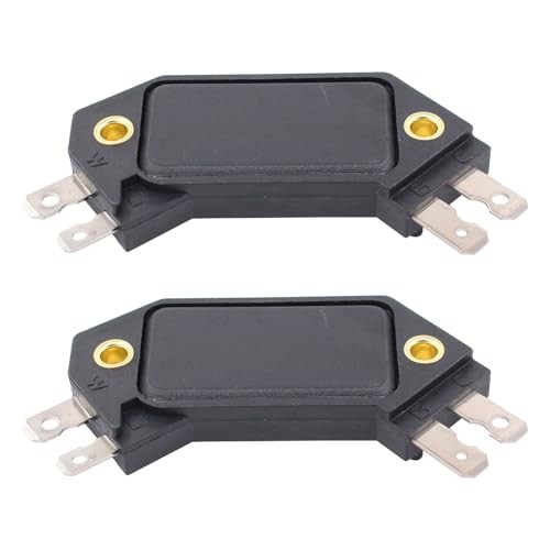 2Pcs Ignition Control Module 4 Pin HEI Distributor for GM Chevy Pontiac