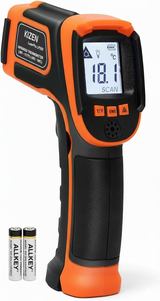 Infrared Temperature Gun - Handheld Surface Infrared Thermometer for Griddle, Gr