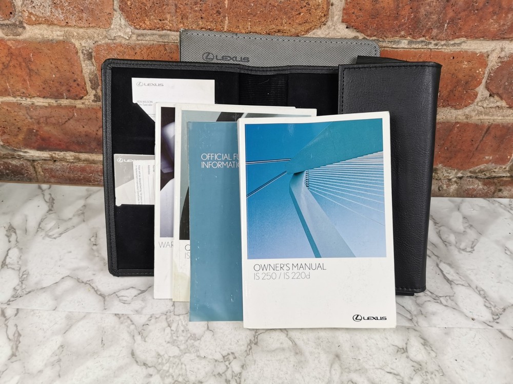 2007 LEXUS IS OWNERS MANUAL