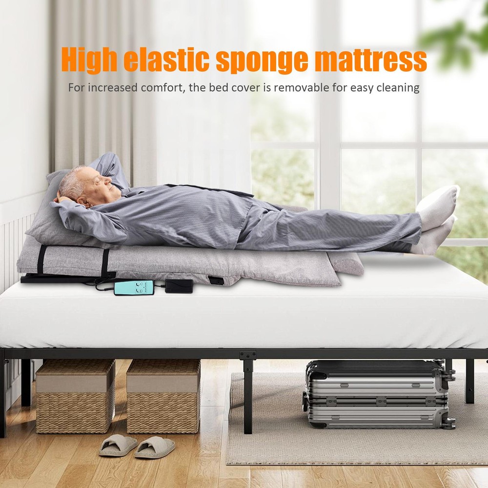 Rest With Backrest Armrest Back Lifting Bed
