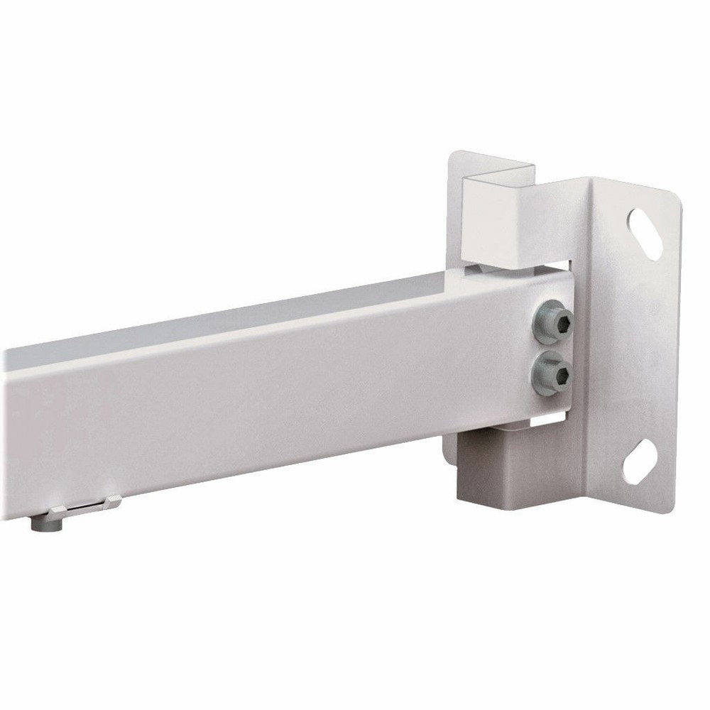 Universal Projector Ceiling or Wall Mount Bracket Tilt DLP LCD - 44 lbs - White