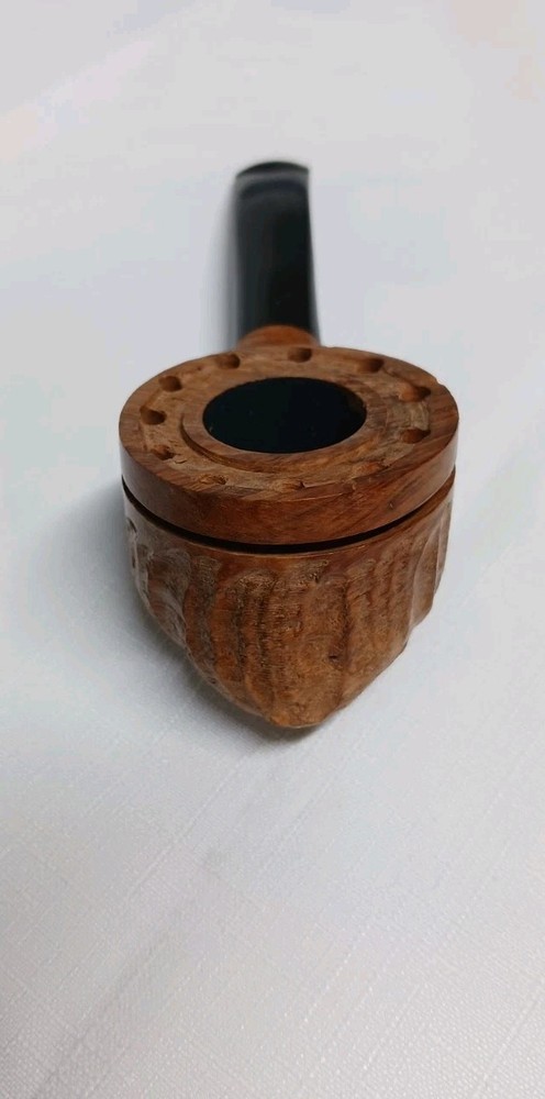 New The Doodler Medium Pot Briar Pipe Rough Surface