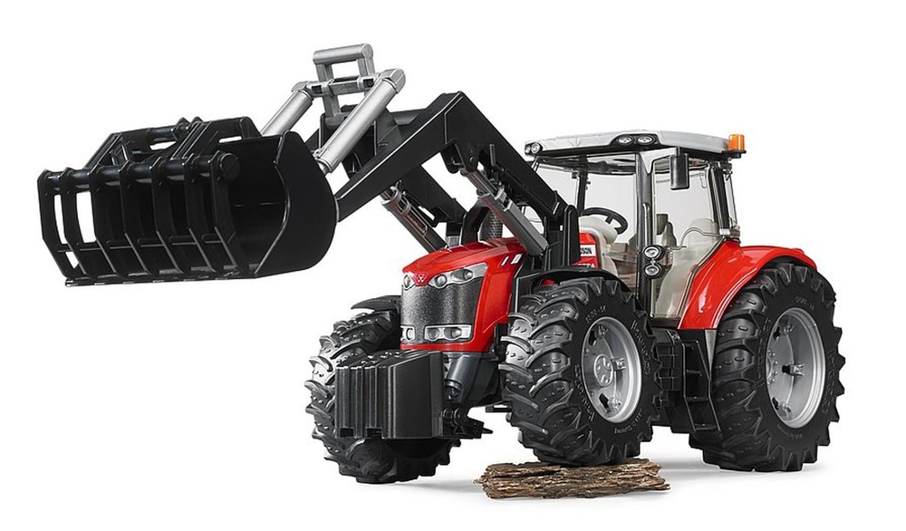 Massey Ferguson 7600 with Frontloader