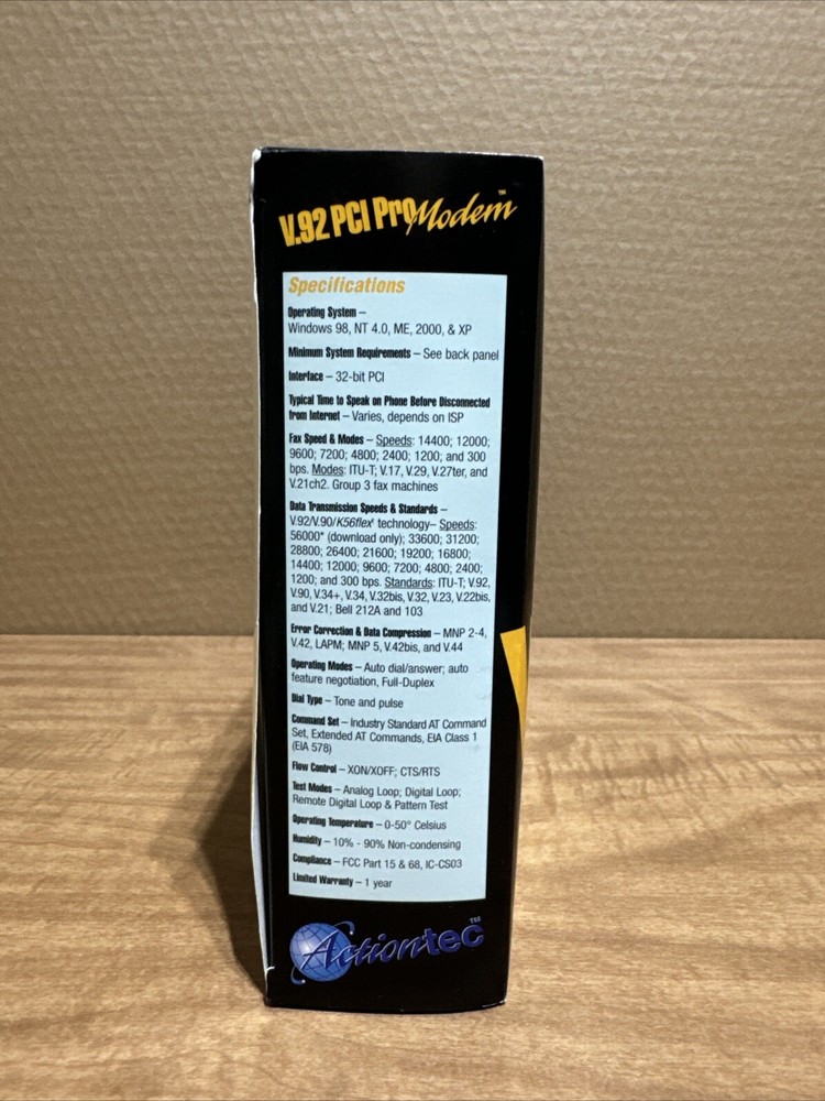 Action-Tec Pro V92 (PCIV9219-01) 56 Kbps