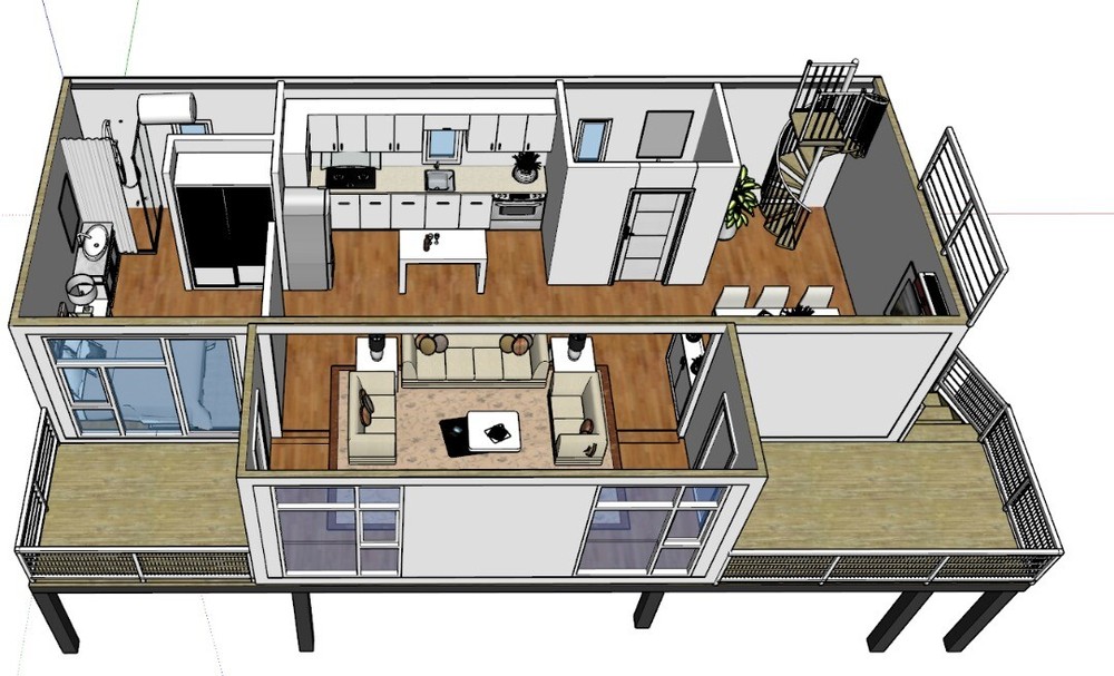 Container Home - Key West - Tiny Home Catalog