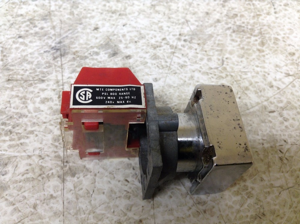 MTE PSL-800 Green Momentary Push Button PSL800