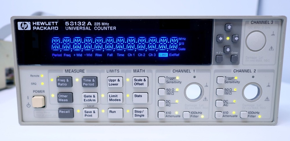 HP / Agilent 53131A / 53132A LED Display Conversion Kit, VFD Display Replacement