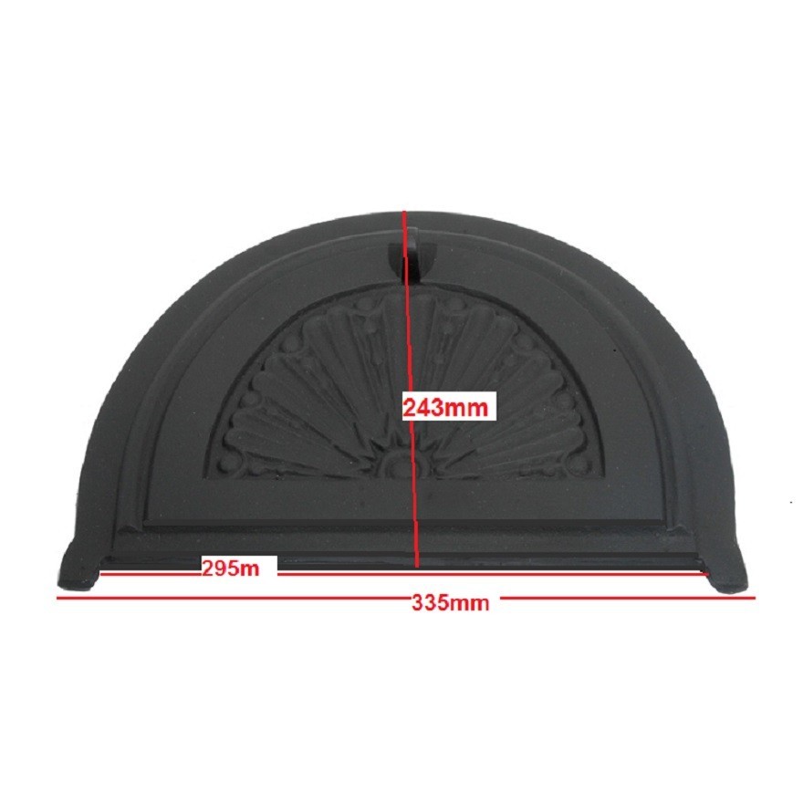 Solid Fuel Damper for Traditions Insert - Cast Iron