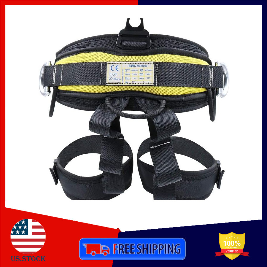 Thick Waist Safety Harness for Climbing, Rappelling & Tree Work