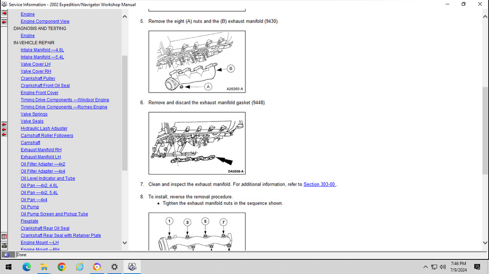 2000 2001 2002 Ford Expedition Service Repair Manual CD
