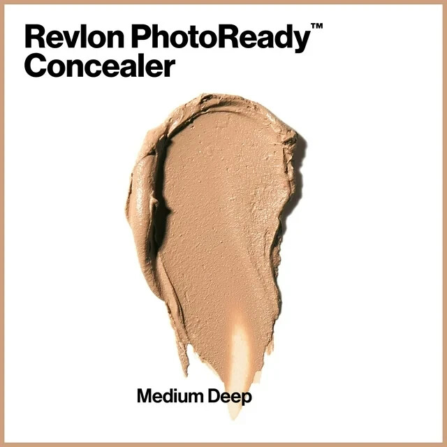 Revlon PhotoReady Stick Concealer Makeup, Medium Coverage, Medium Deep, 0.11 oz