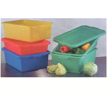 Vollrath Food Boxes Solid 20"L x 15"D x 5"H Blue