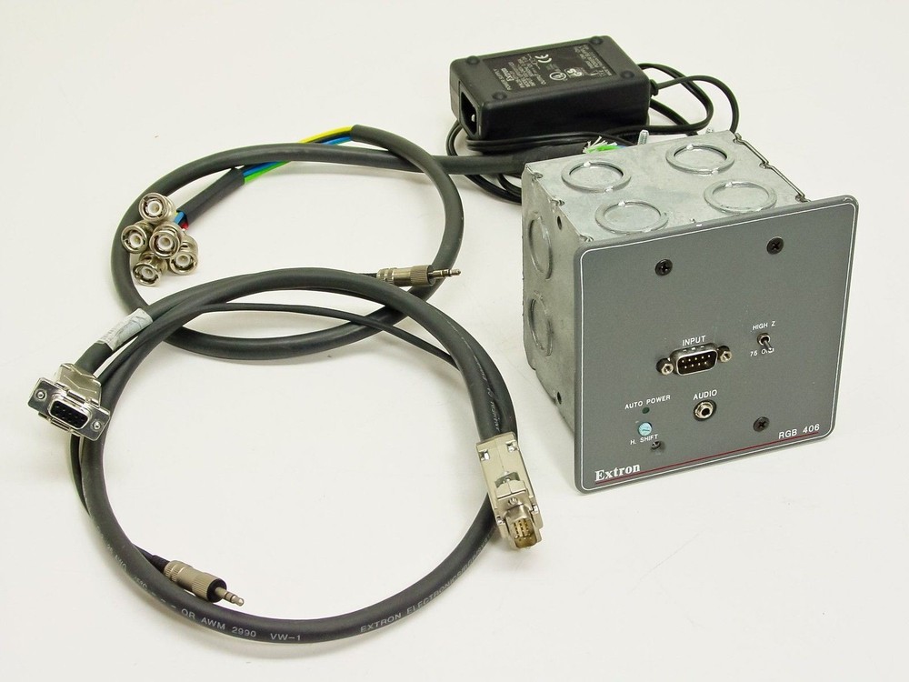 Extron Mountable Interface with Audio RGB 406