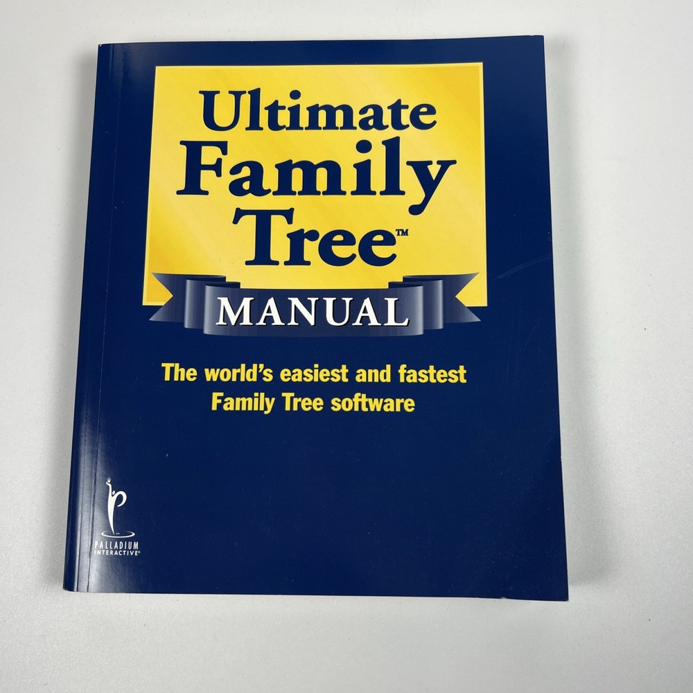 Ultimate Family Tree Software PC CD ROM 1998 Ancestry Genealogy