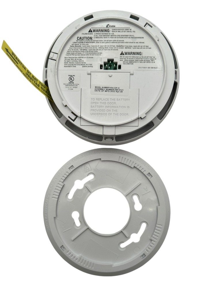 Kidde Hardwired CO Detector KN-COP-IC