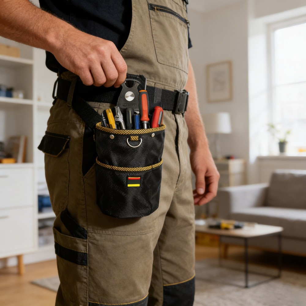Clip-On Tool Pouch Belt Bag