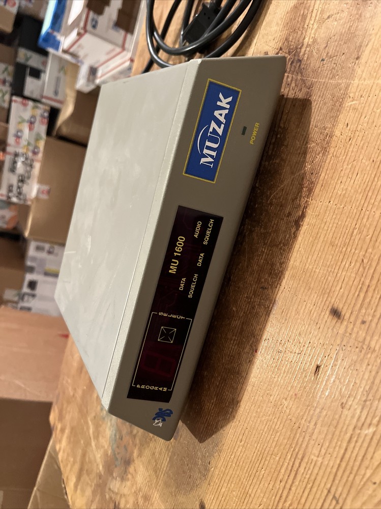 MUZAK MU1600 PACESETTER Tested & Working
