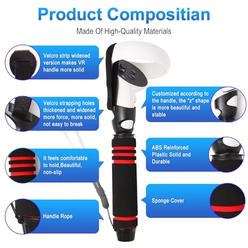 Gorilla Tag Long Arms Accessories for Oculus Quest 2,VR Controller Extension