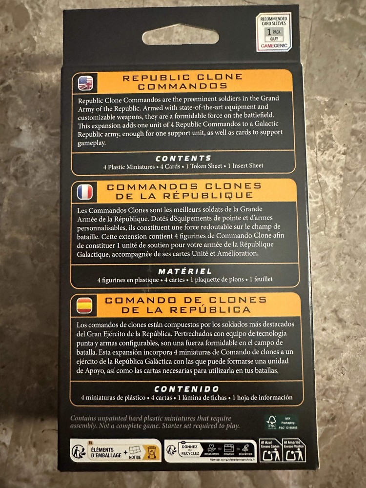 Star Wars Legion: Republic Clone Commandos