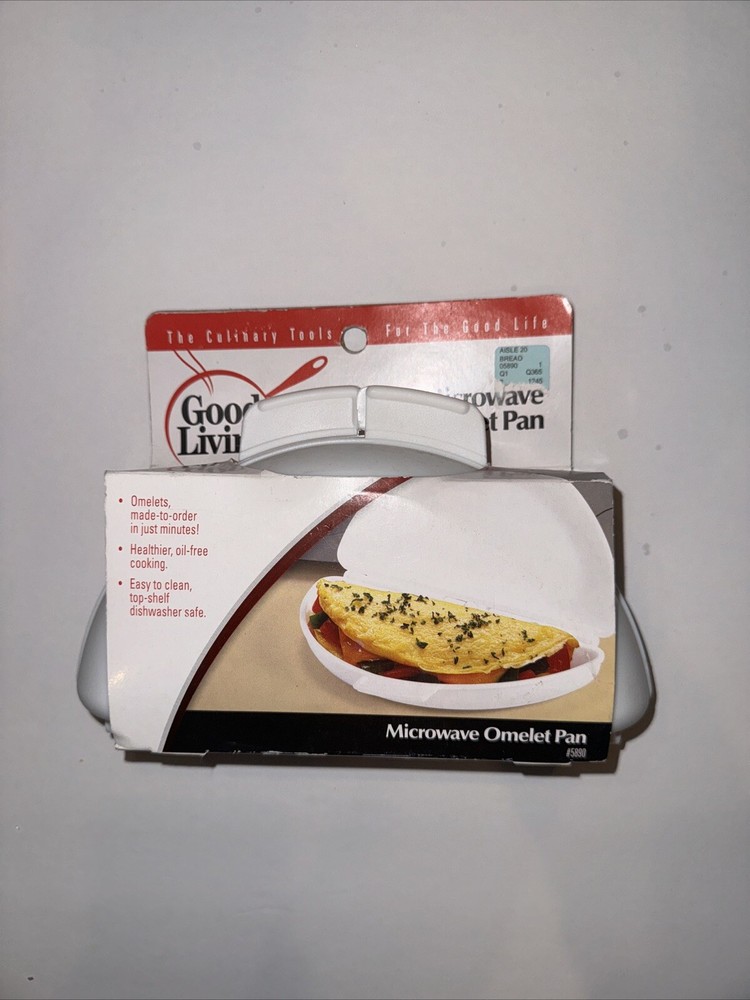 Good Living Microwave Omelet Egg Pan NEW In Package!