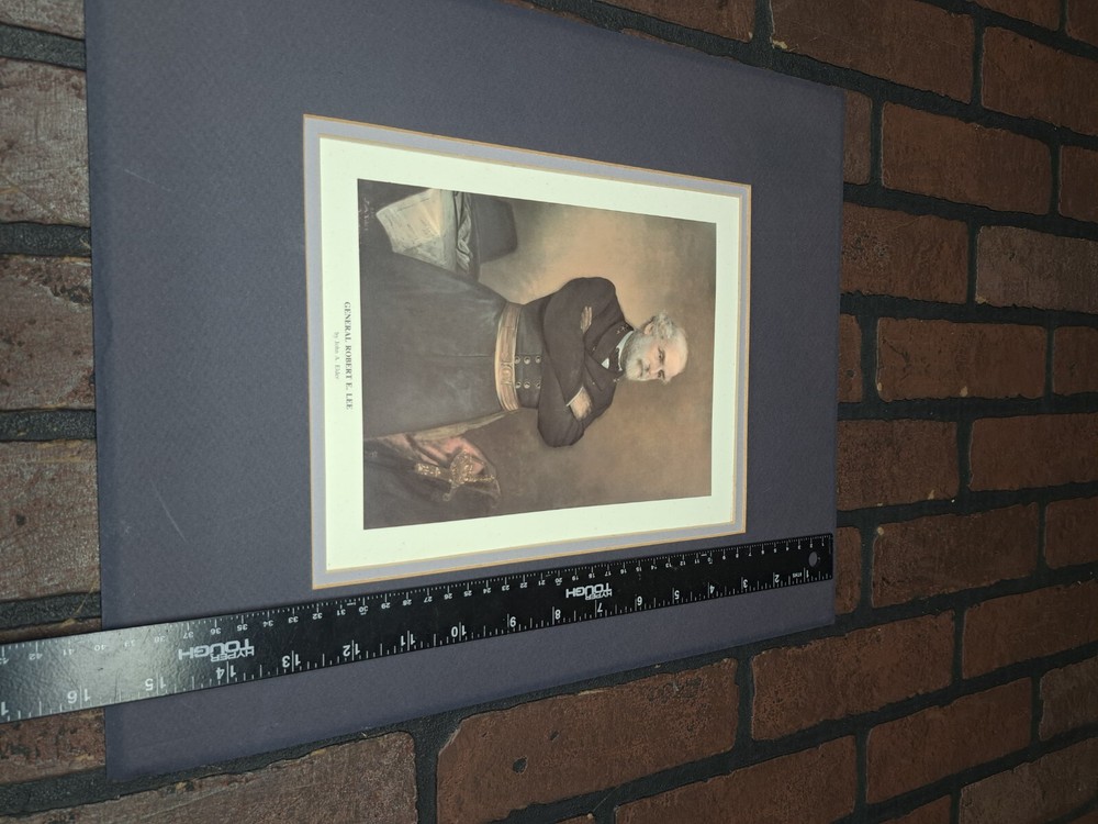 General Robert E Lee 16×13 Matted Print