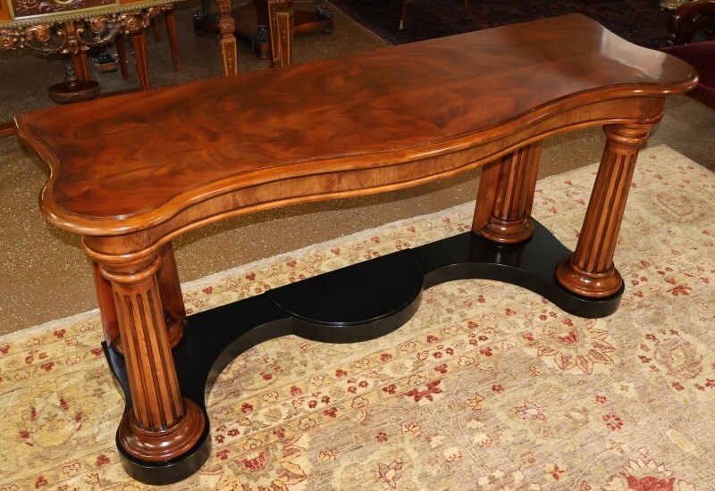Ralph Lauren Flame Mahogany Neoclassical Server Buffet Sideboard Console Table